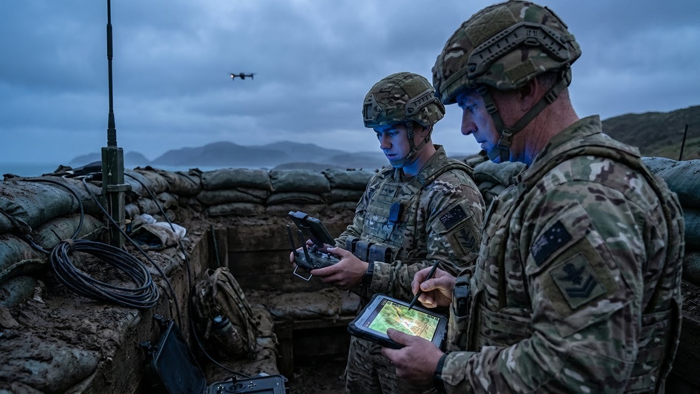 Frontline Drone Operation