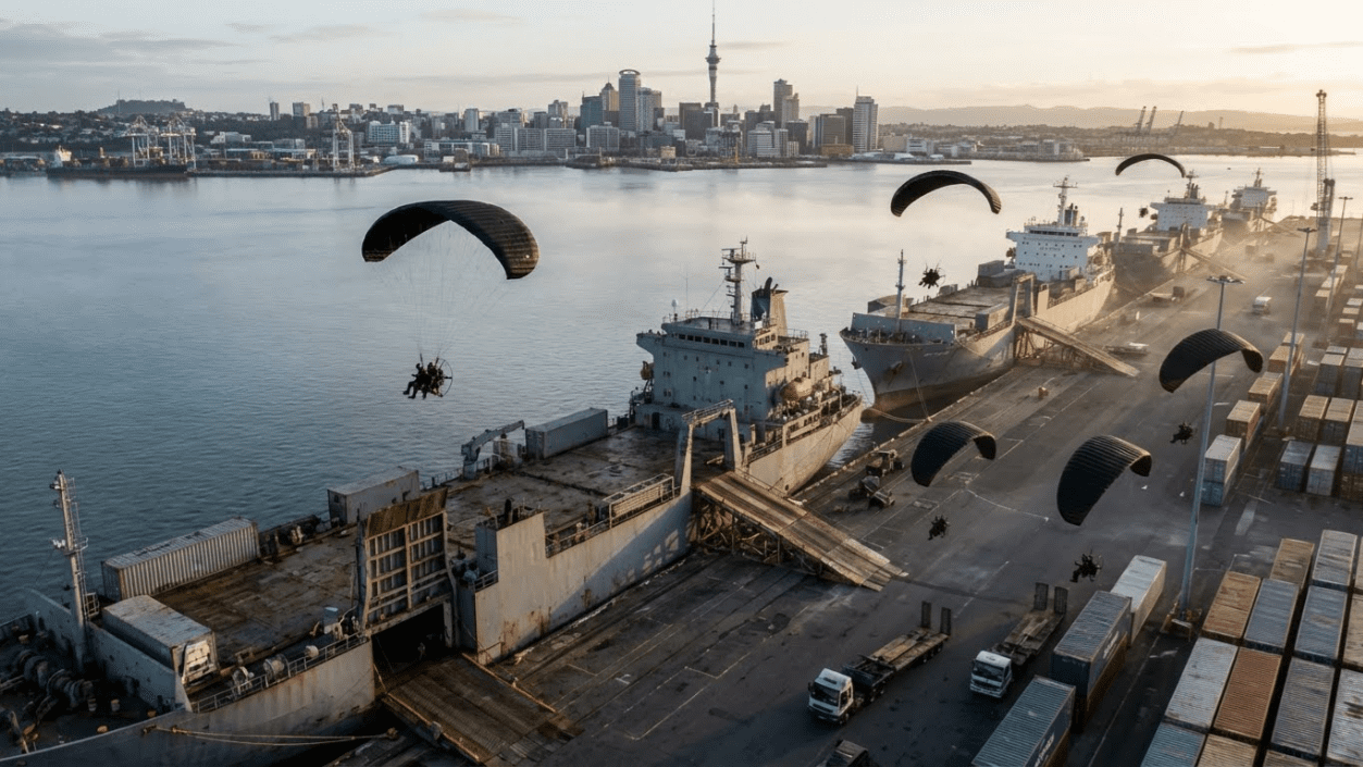 Port Invasion Simulation