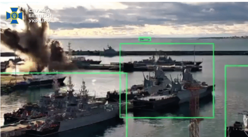 First time”, the Ukrainian side used an unmanned underwater vehicle to damage a Russian Navy submarine